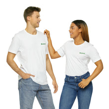 Load image into Gallery viewer, Bravery Unisex Jersey Short Sleeve Tee, QR Code T-shirt, Hidden Message t-shirt, Positive T-shirt, Empowering T-shirt, Uplifting Message T-shirt
