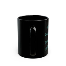 Load image into Gallery viewer, G Alphabet 11oz Mug, Initial Letter  Mug, Self-affirming Mug, Mental Health Black Coffee Mug, Motivation Mug
