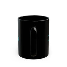 Load image into Gallery viewer, E Alphabet 11oz Mug, Initial Letter  Mug, Self-affirming Mug, Mental Health Black Coffee Mug, Motivation Mug
