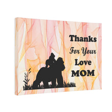 Load image into Gallery viewer, Gorilla Canvas Photo Tile - Thanks For Your Love Mom
