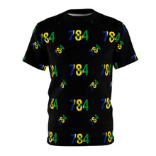 Load image into Gallery viewer, St. Vincent and the Grenadines Area Code 784 Unisex Tee (Black)
