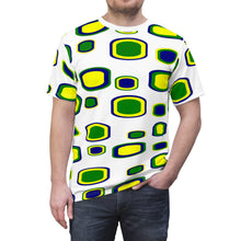 Load image into Gallery viewer, White St. Vincent and the Grenadines national colors cubes t-shirt

