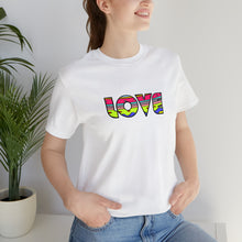 Load image into Gallery viewer, Hippie Love Unisex Jersey Short Sleeve Tee
