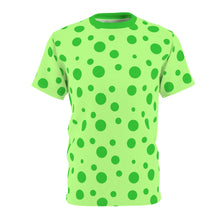 Load image into Gallery viewer, Green Spotted Light Green Unisex Tee
