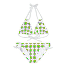 Load image into Gallery viewer, St. Vincent and the Grenadines National Color Stars Strappy Bikini Set
