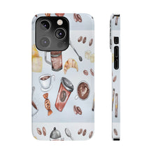 Load image into Gallery viewer, Coffee Lovers iPhone Slim Phone Cases
