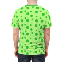 Load image into Gallery viewer, Green Spotted Light Green Unisex Tee
