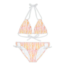 Load image into Gallery viewer, Peach Wisps Strappy Bikini Set
