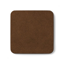 Load image into Gallery viewer, QR Code 1 piece Hardboard Back Coaster - Compassion is Soul Food
