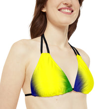 Load image into Gallery viewer, bikini set with St. Vincent and the Grenadines national colors
