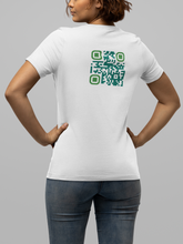 Load image into Gallery viewer, Perseverance Unisex Jersey Short Sleeve Tee, QR Code T-shirt, Hidden Message t-shirt, Positive T-shirt, Empowering T-shirt, Uplifting Message T-shirt
