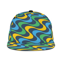 Load image into Gallery viewer, Vincy Squiggle Snapback Hat
