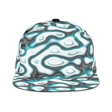 Load image into Gallery viewer, Blue Marble Snapback Hat
