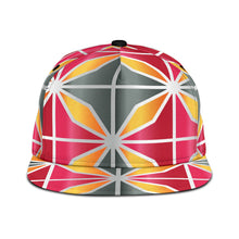 Load image into Gallery viewer, Pink, Orange and Gray Geometric Classic Hat
