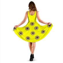 Load image into Gallery viewer, Yellow Dress with Gold Flowers
