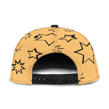 Load image into Gallery viewer, Stars on Brown Snapback hat
