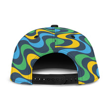 Load image into Gallery viewer, Vincy Squiggle Snapback Hat
