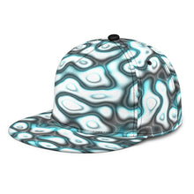 Load image into Gallery viewer, Blue Marble Snapback Hat
