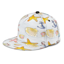 Load image into Gallery viewer, Beach Theme Snapback Hat

