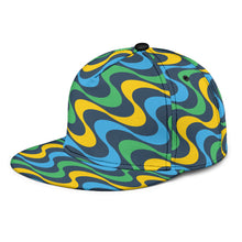 Load image into Gallery viewer, Vincy Squiggle Snapback Hat
