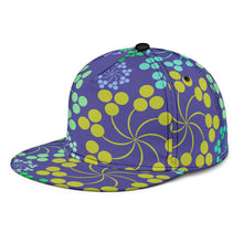Load image into Gallery viewer, Bubble Floral Snapback Hat
