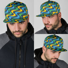 Load image into Gallery viewer, Vincy Squiggle Snapback Hat
