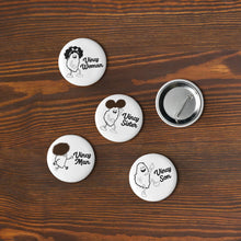 Load image into Gallery viewer, St. Vincent Map Cartoon Characters 5 Pin Button Set – Vincy Heritage
