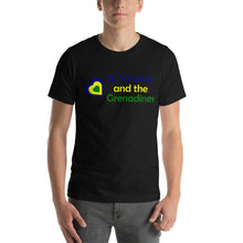 Load image into Gallery viewer, St. Vincent and the Grenadines Love Heart Unisex t-shirt
