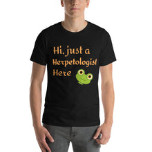 Load image into Gallery viewer, Herpetologist Unisex t-shirt
