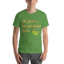 Load image into Gallery viewer, Herpetologist Unisex t-shirt

