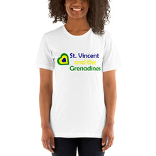 Load image into Gallery viewer, St. Vincent and the Grenadines Heartfelt Love Unisex t-shirt
