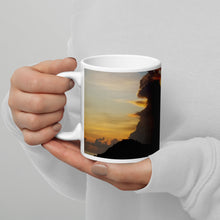 Load image into Gallery viewer, St. Vincent and the Grenadines Sunset Shadow Over Kingstown White glossy mug
