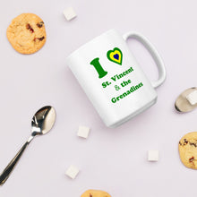 Load image into Gallery viewer, I Love St. Vincent and the Grenadines White glossy mug (g)
