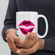 Load image into Gallery viewer, St. Vincent and the Grenadines Love and Success White glossy mug
