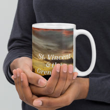 Load image into Gallery viewer, Lovely Sunset Over Kingstown White glossy mug
