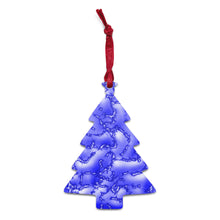 Load image into Gallery viewer, Cloudy Blue Wooden Ornaments
