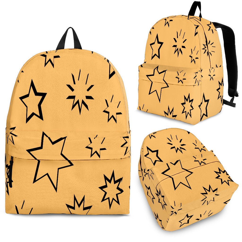 backpack with stars design