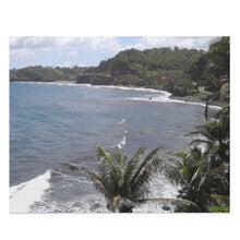 Load image into Gallery viewer, Jigsaw puzzle showing a picture of Byrea beach coastline, St. Vincent and the Grenadines.
