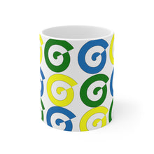 Load image into Gallery viewer, St. Vincent and the Grenadines Independence Spirals Ceramic Mugs (11oz\15oz)
