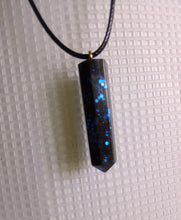 Load image into Gallery viewer, Volcanic Ash Pendant - Glitter Accents
