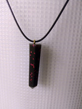 Load image into Gallery viewer, Volcanic Ash Pendant - Glitter Accents
