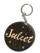 Load image into Gallery viewer, Personalized volcanic ash keyrings
