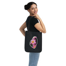 Load image into Gallery viewer, St. Vincent and the Grenadines Eco-friendly Organic Canvas Tote Bag - Frangipani Flowers
