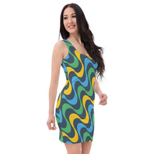 Load image into Gallery viewer, Vincy Squiggle Dress
