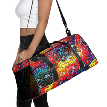 Load image into Gallery viewer, Rainbow Coloured Duffel bag
