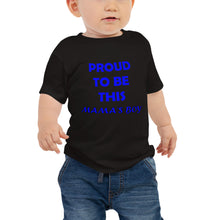 Load image into Gallery viewer, Baby Jersey Short Sleeve Tee - Mama&#39;s Boy
