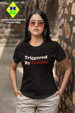 Load image into Gallery viewer, Triggered By Bullshit Unisex t-shirt (d)
