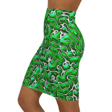 Load image into Gallery viewer, Green Marble Mini Skirt
