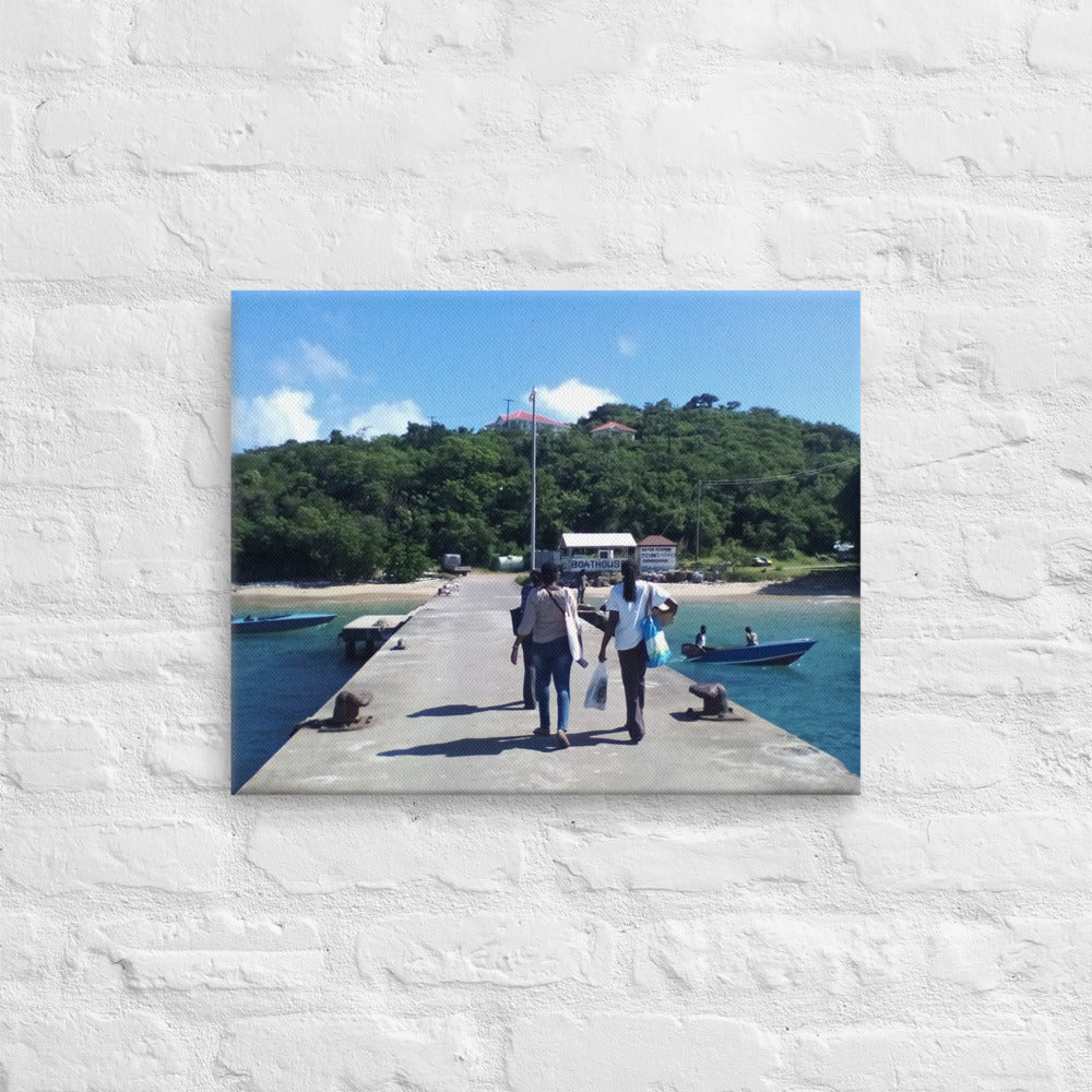 St. Vincent and the Grenadines Canvas Wall Art (Grenadines Life)