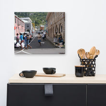Load image into Gallery viewer, St. Vincent and the Grenadines Canvas Wall Art - Saturday Morning Shopping
